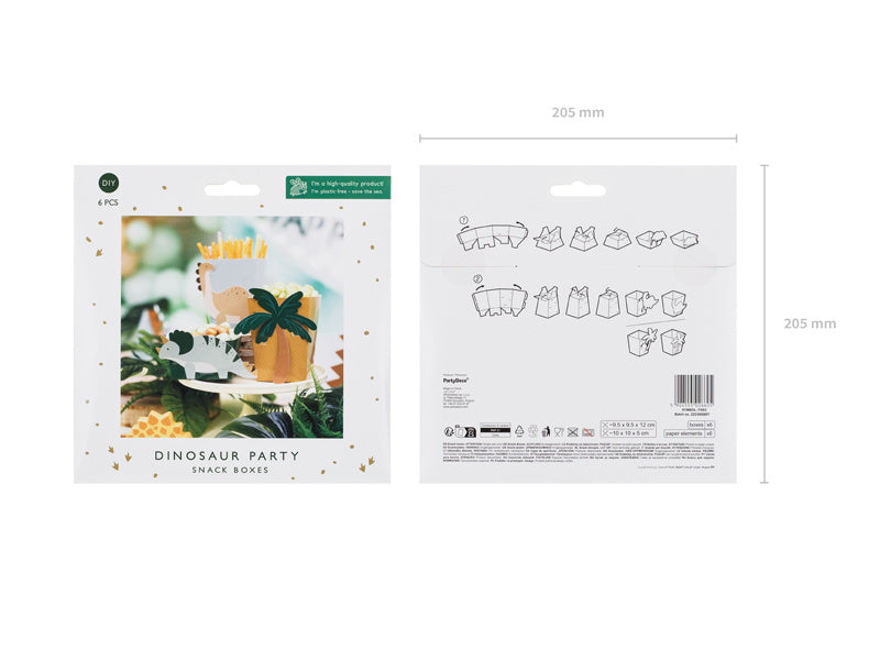 Dino välipalakulho 6kpl