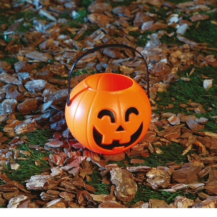 Halloween karkkia ämpäri kurpitsa 9cm