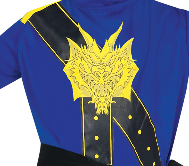 Ninja puku sininen poika