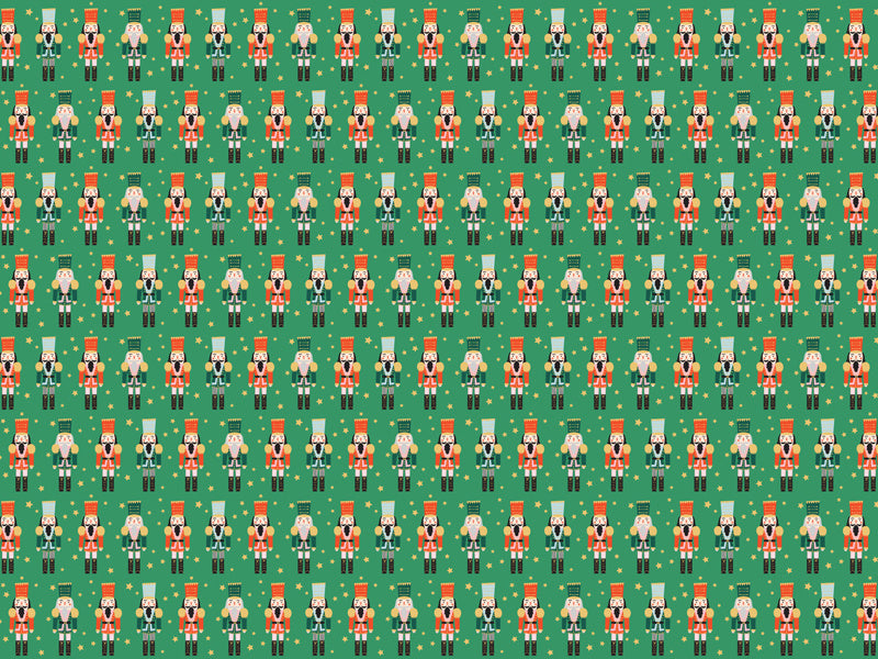 Joululahjapaperin pähkinänsärkijät 2m