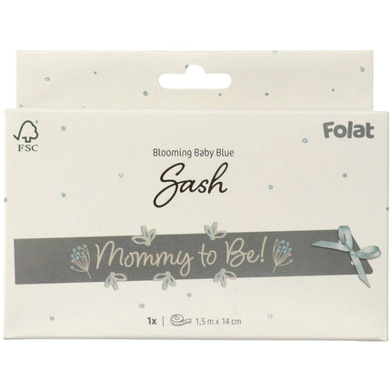 Äiti olla vyötärö sininen 1.5m