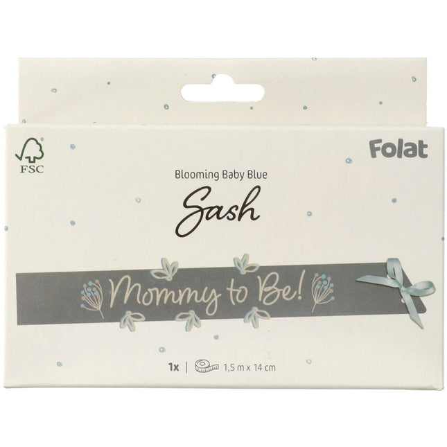 Äiti olla vyötärö sininen 1.5m