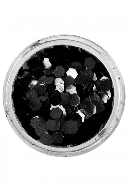 PXP Chunky Glitter Pitch Black 2.5gr PXP Chunky Glitter Pitch Black 2.5gr