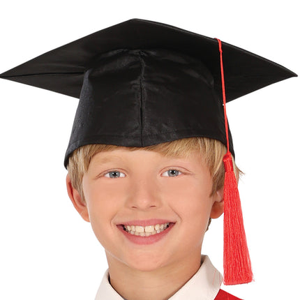 Valmistumisen puku Musta Sininen Lapsi