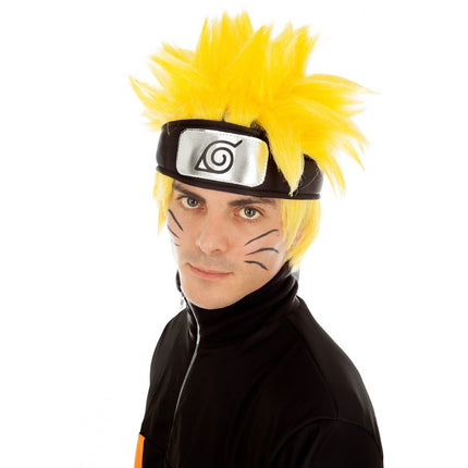 Naruto peruukki keltainen