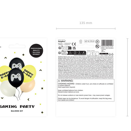 Hyvää syntymäpäivää ilmapallot pelaaminen