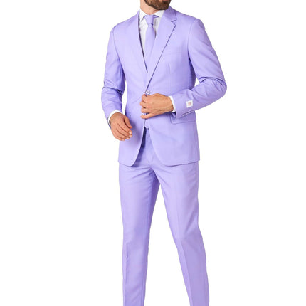 Vaalean violetti liila puku Miehet OppoSuits