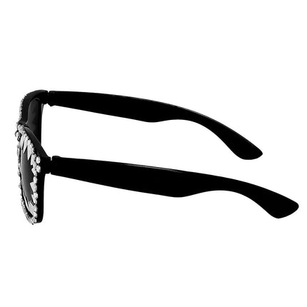 Juhlalasit glitterillä