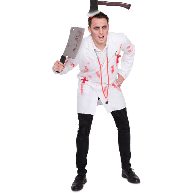 Halloween hiuspanta väärennetty kirves