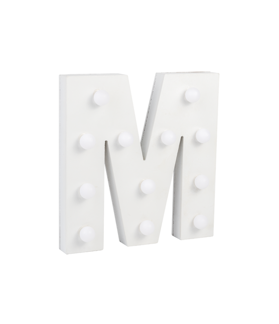 M Light Letter 16.5cm