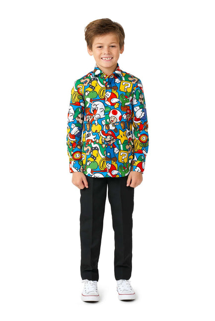 Super Mario paita poika OppoSuits