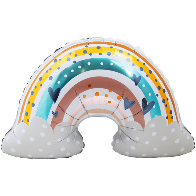 Sateenkaari helium ilmapallo tyhjä 68cm