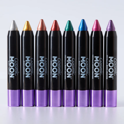 Cosmic Moon Metallic Body Crayons hopea 3.2g