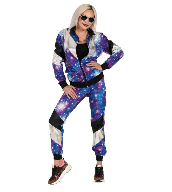 Neon 80S Verryttelypuku virheellinen värillinen