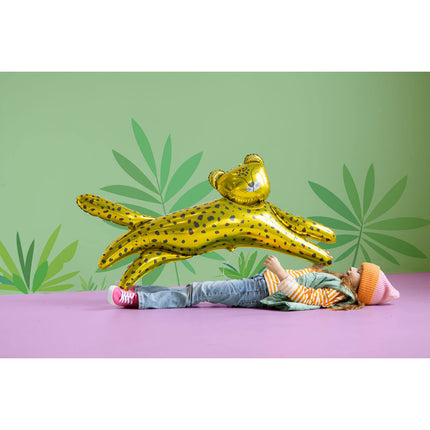 Leopardi helium ilmapallo tyhjä