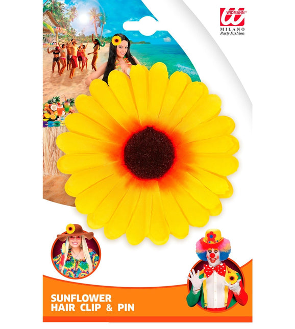 Keltainen hiusklipsi