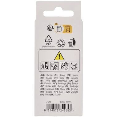 Kynttilä Pastellihahmo 5 Monivärinen