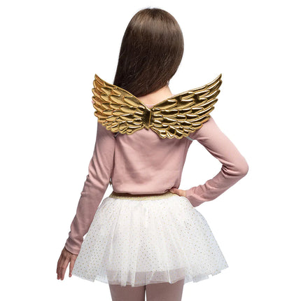 Enkeli tarvikesarja valkokultainen tyttö