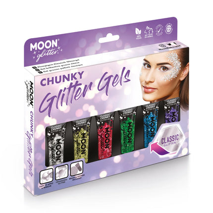 Moon Glitter Classic Chunky Glitter Gel Laventeli 12ml