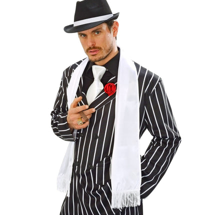 Valkoinen huivi Satiini