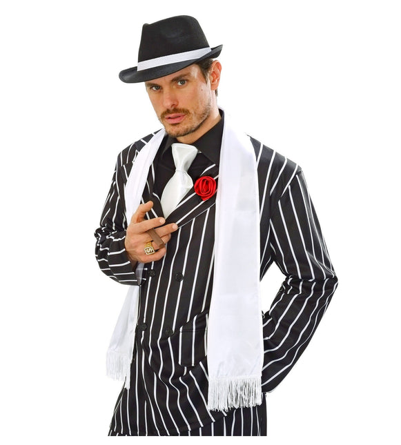 Valkoinen huivi Satiini