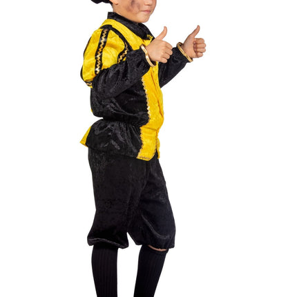 Pietenpak Kind Keltainen/Musta Luxe