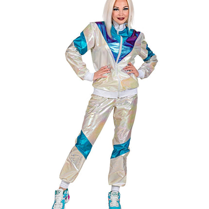 Neon 80S Verryttelypuku Viallinen helmi