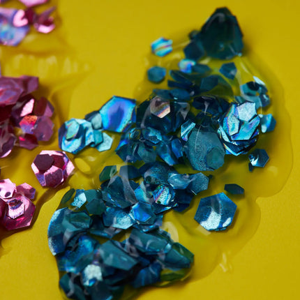 Moon Glitter Hologrammi Hologrammi Chunky Glitter Gel Sininen 12ml