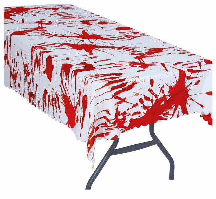 Halloween pöytäliina veri 1.77m