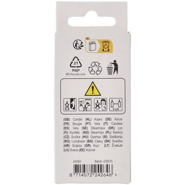 Kynttilä Pastellihahmo 4 Monivärinen