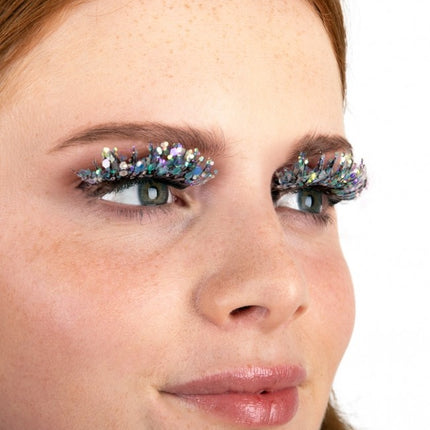 PXP Fake Lashes Glitter Glow In The Dark Mermaid Calypso