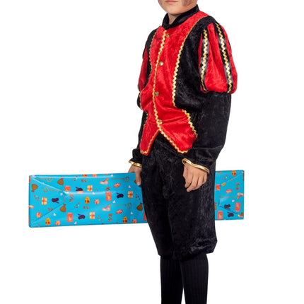 Pietenpak Kind Punainen/Musta Luxe