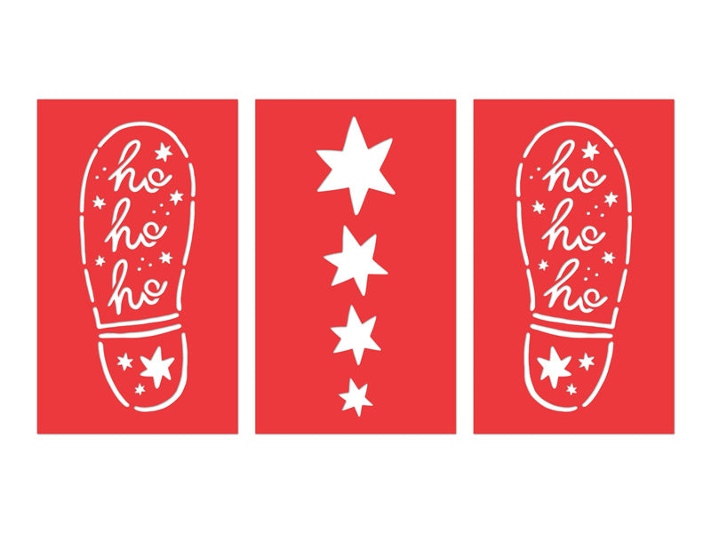 Jalanjälki Santa 3kpl