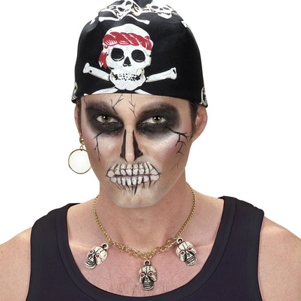 Mustavalkoinen merirosvo Bandana