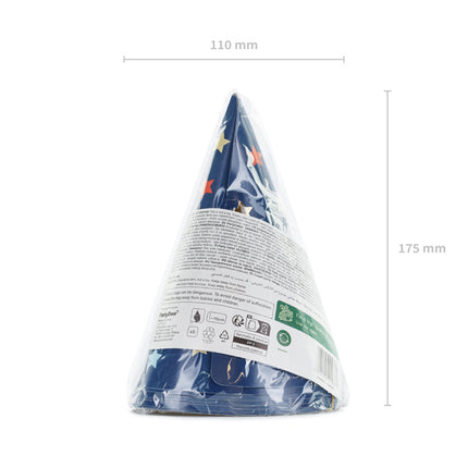 Tähti Party Hatut 6kpl