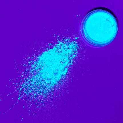 Moon Glow Neon UV-pigmentti Shakers Intensiivinen sininen 5g