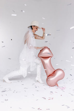 Polttarit Helium ilmapallo Pecker tyhjä