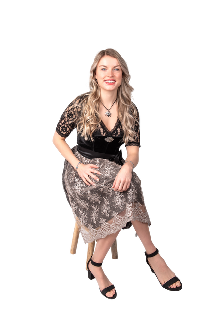 Musta Dirndl Mekko Oktoberfest Ladies Velvet