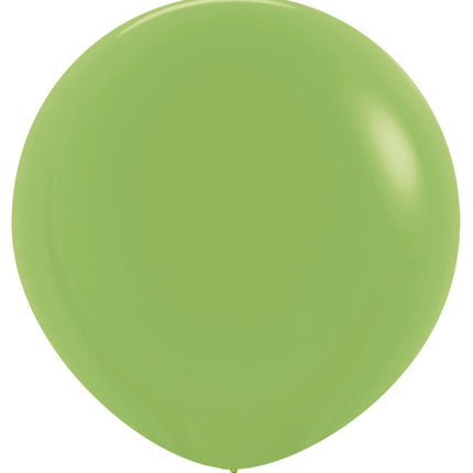 Ilmapallot Lime Green 91cm 10kpl