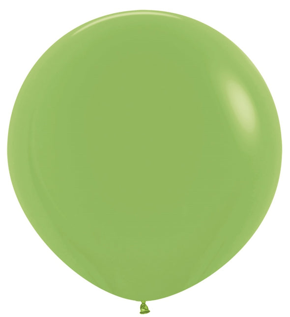 Ilmapallot Lime Green 91cm 10kpl