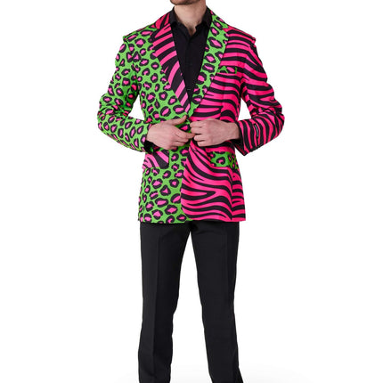 Panther Tiger Neon Blazer Miehet Suitmeister