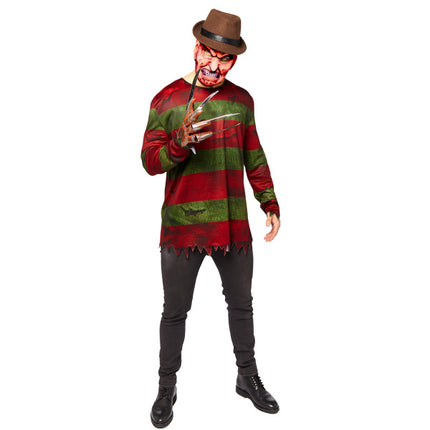 Aikuisten puku Freddy Kruger