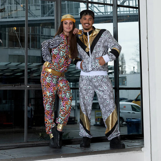 Värillinen verkkarit virheellinen Ladies Animal Print