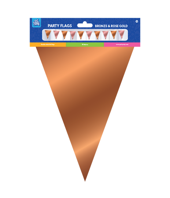 Ruusukulta Pronssi Garland Metallic 10m