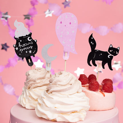 Halloween Cupcake Topperit 14cm 6kpl