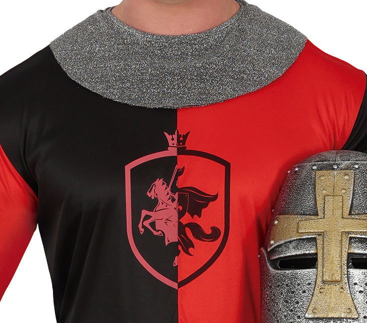 Ritari puku sininen punainen miehet