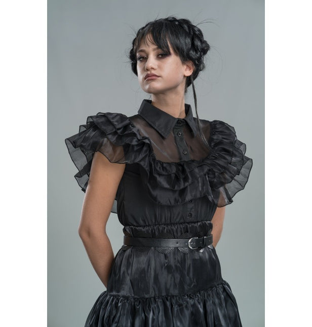 Costume Wednesday Prom Night Dress Musta