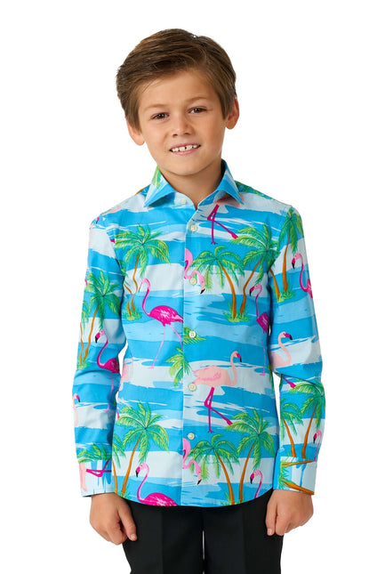 Hawaii Flamingo paita poika OppoSuits