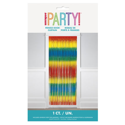 Sateenkaari oviverho 2m