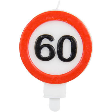 Kynttilä 60 vuotta tienviitta